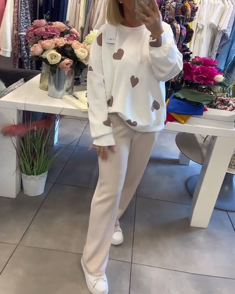 MARGA™|COZY HEART SWEATER