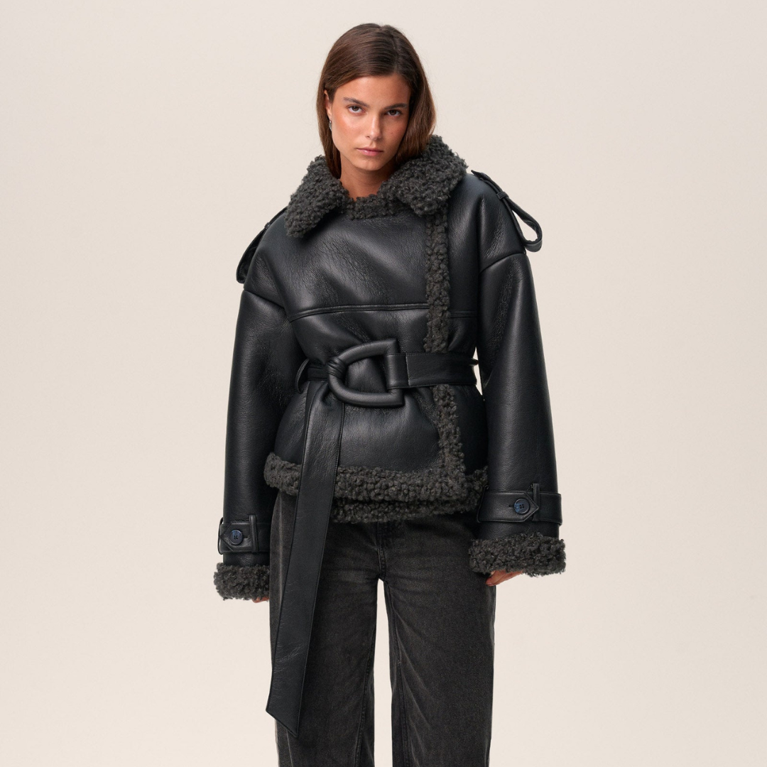 BRIANA™|BELTED WINTER COAT
