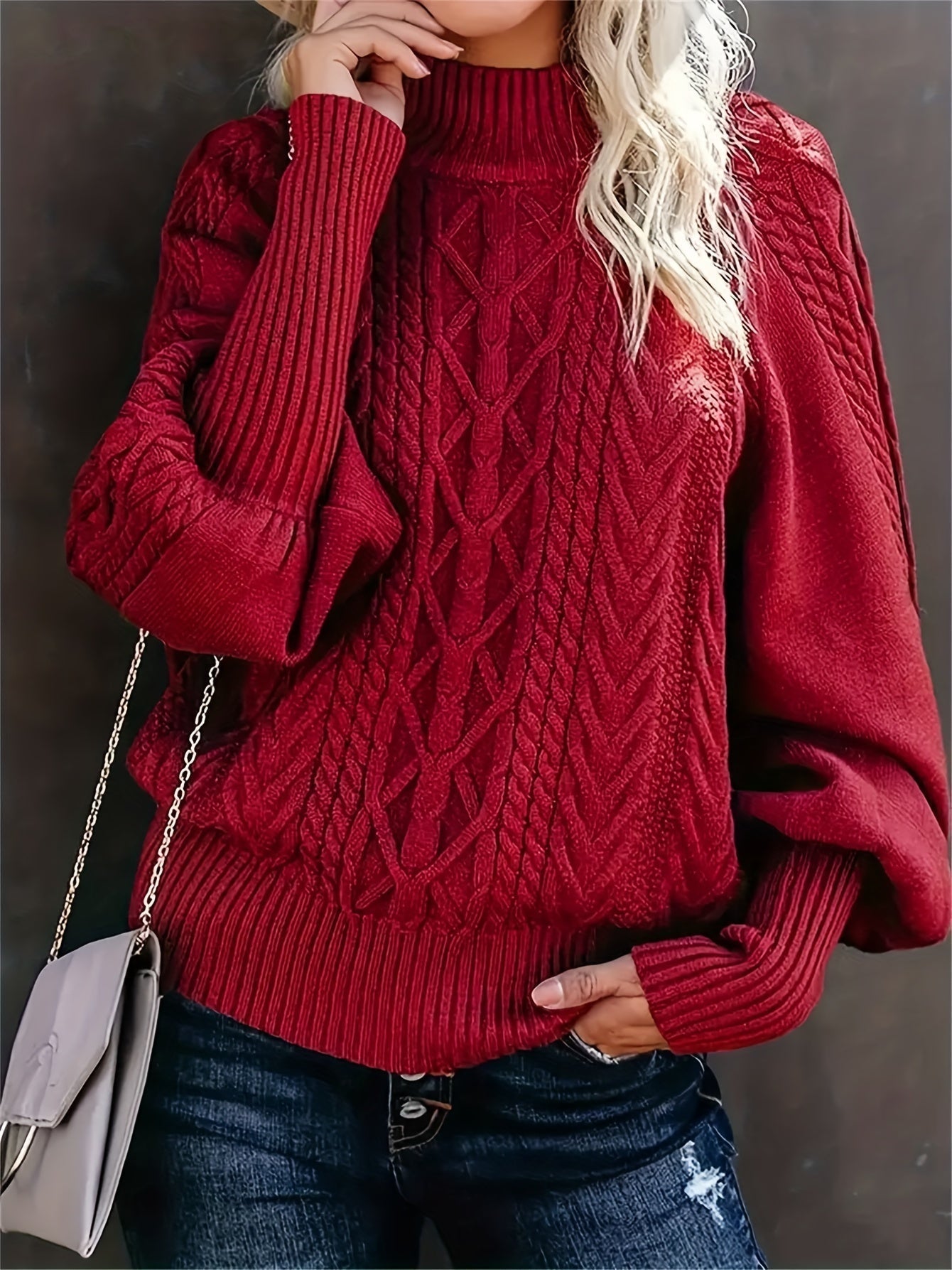TIFFANY™|CASUAL KNIT SWEATER