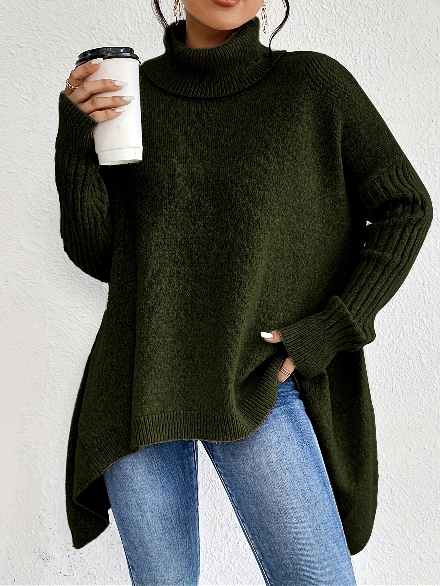 NIKKI™|OVERSIZED TURTLENECK