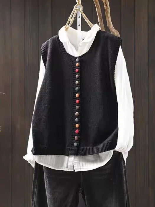 MONICA™|CLASSIC KNIT VEST