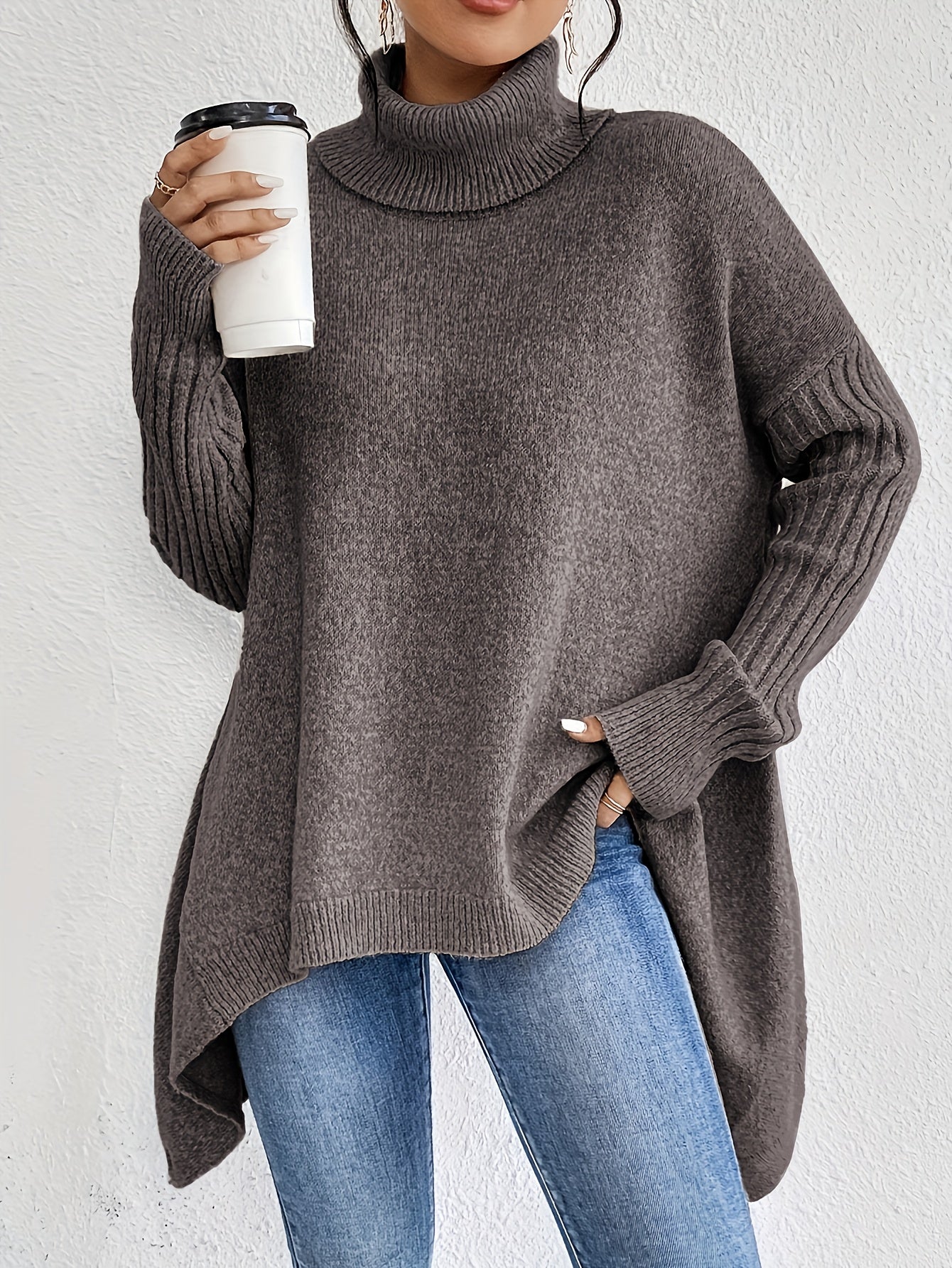 NIKKI™|OVERSIZED TURTLENECK