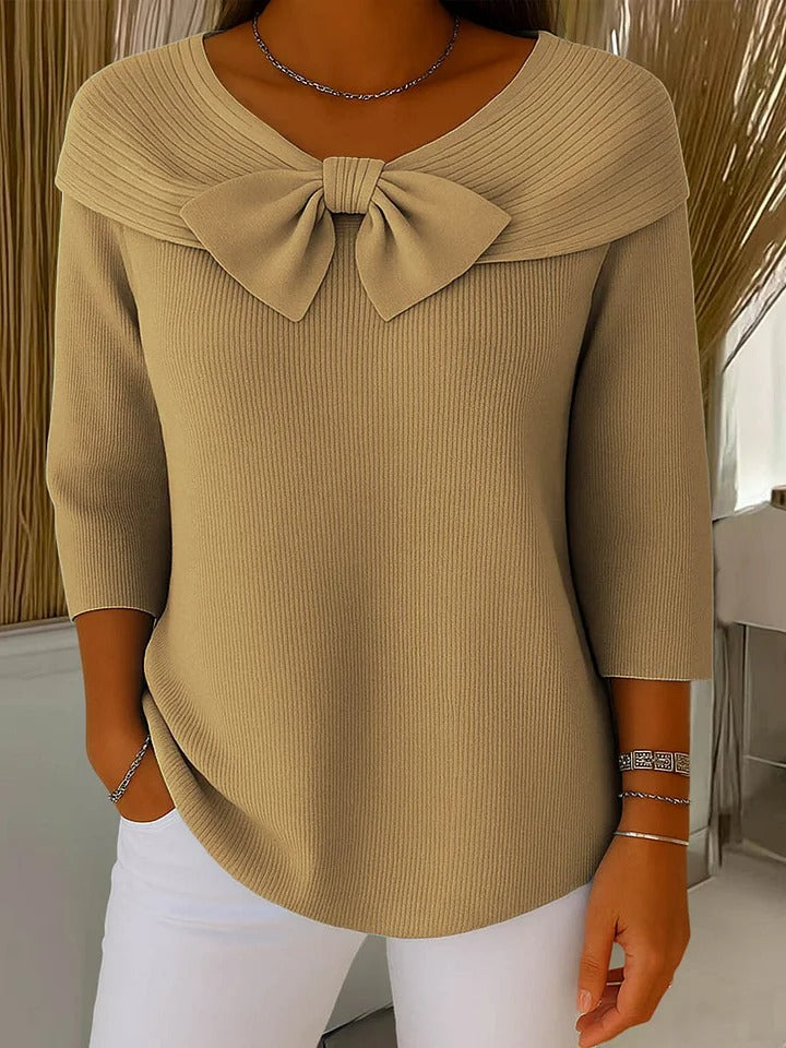 KAYLEE™|ELEGANT BOW SWEATER