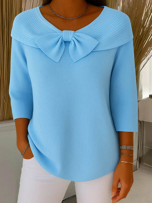 KAYLEE™|ELEGANT BOW SWEATER